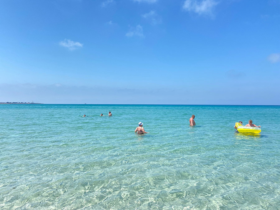западный крым море